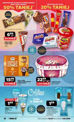 Netto - gazetka promocyjna Gazetka Spożywcza od czwartku 30.07 do soboty 01.08 - strona 18