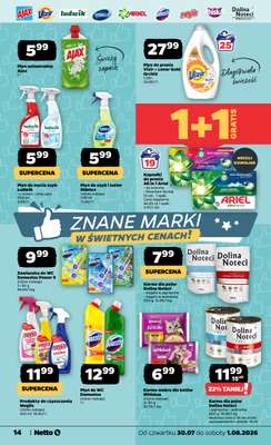 Netto - gazetka promocyjna Gazetka Spożywcza od czwartku 30.07 do soboty 01.08 - strona 14