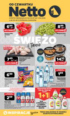 Netto - gazetka promocyjna Gazetka Spożywcza od czwartku 30.07 do soboty 01.08