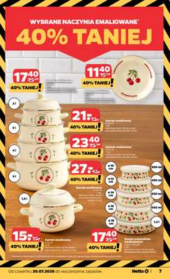 Netto - gazetka promocyjna Inspiracje tygodnia Kuchnia  do środy 05.08 - strona 7