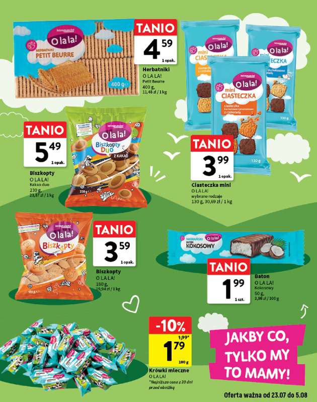 Intermarche - gazetka promocyjna Katalog marki własne od czwartku 23.07 do środy 05.08 - strona 5