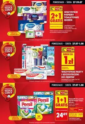 Biedronka - gazetka promocyjna Biedronkowe oszczędności od poniedziałku od poniedziałku 27.07 do środy 29.07 - strona 7