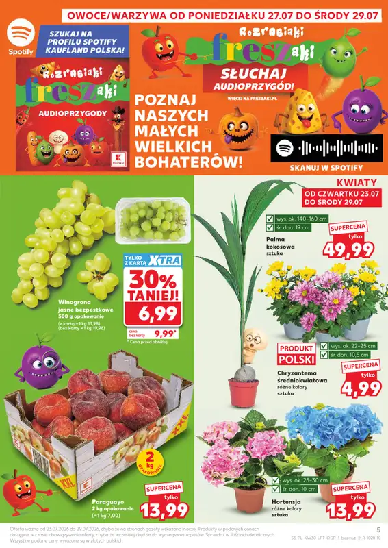 Kaufland - gazetka promocyjna Gazetka Tygodnia od czwartku 23.07 do środy 29.07 - strona 5
