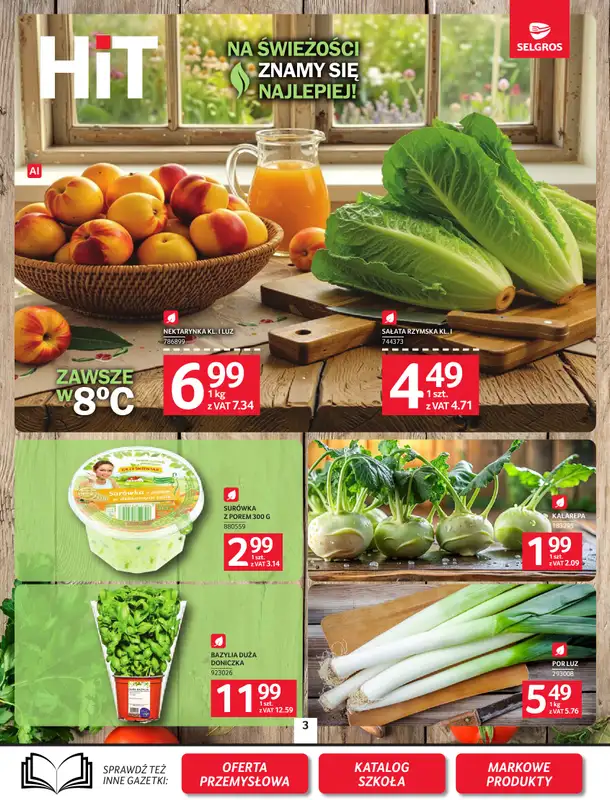Selgros - gazetka promocyjna Oferta spożywcza od czwartku 30.07 do środy 12.08 - strona 3