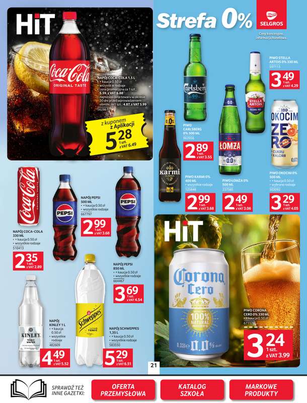 Selgros - gazetka promocyjna Oferta spożywcza od czwartku 30.07 do środy 12.08 - strona 21