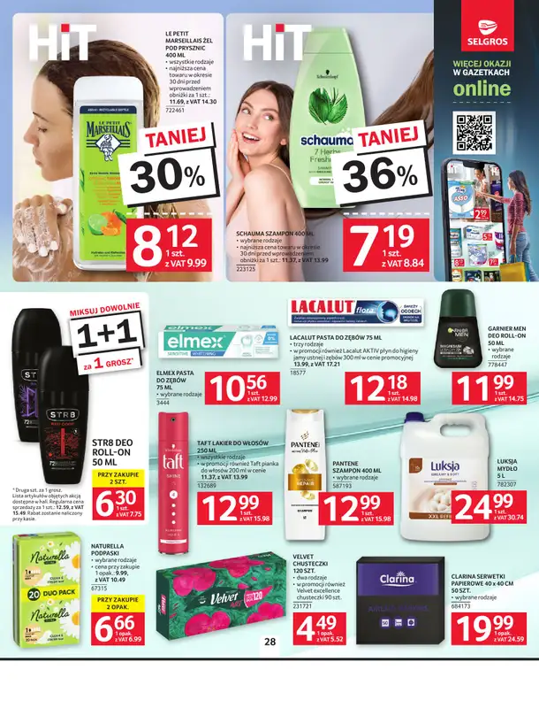 Selgros - gazetka promocyjna Oferta spożywcza od czwartku 30.07 do środy 12.08 - strona 28