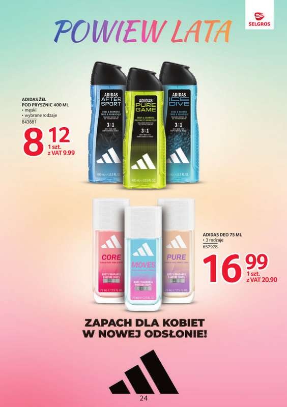 Selgros - gazetka promocyjna Markowe Produkty od czwartku 30.07 do środy 12.08 - strona 24