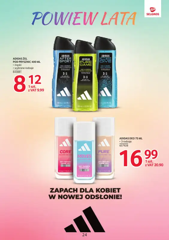 Selgros - gazetka promocyjna Markowe Produkty od czwartku 30.07 do środy 12.08 - strona 24