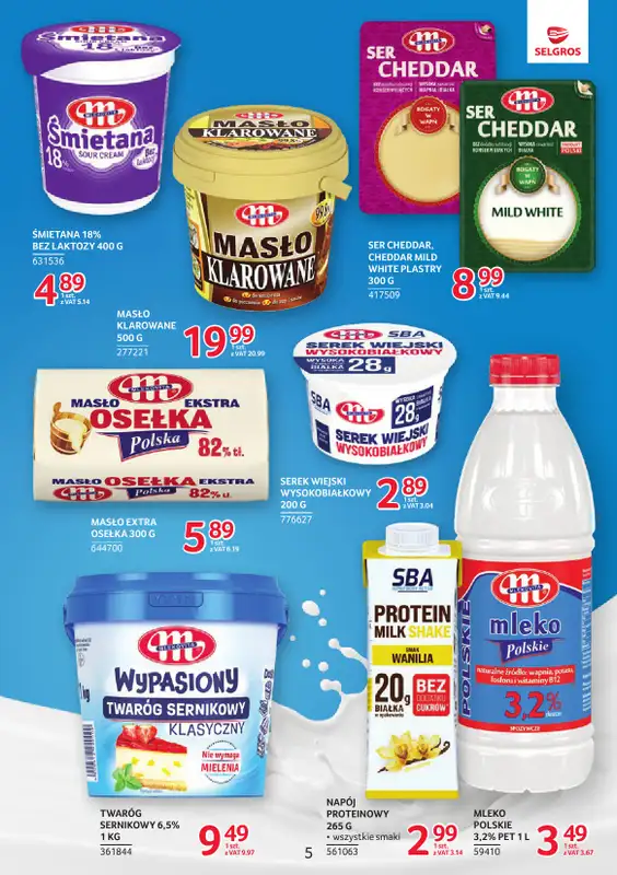 Selgros - gazetka promocyjna Markowe Produkty od czwartku 30.07 do środy 12.08 - strona 5