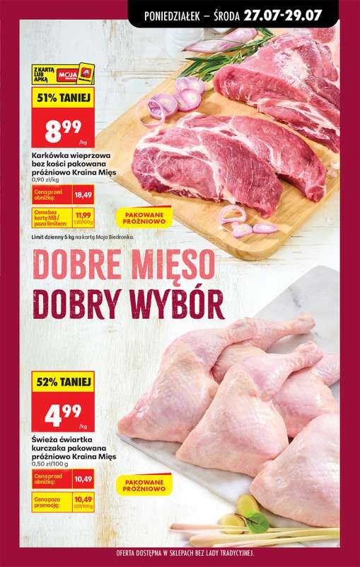 Biedronka - gazetka promocyjna Od poniedziałku od poniedziałku 27.07 do soboty 01.08 - strona 33