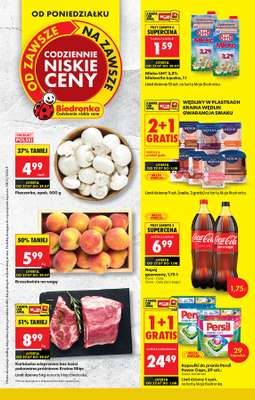 Biedronka - gazetka promocyjna Od poniedziałku od poniedziałku 27.07 do soboty 01.08