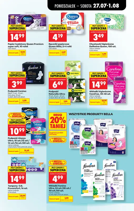 Biedronka - gazetka promocyjna Od poniedziałku od poniedziałku 27.07 do soboty 01.08 - strona 83