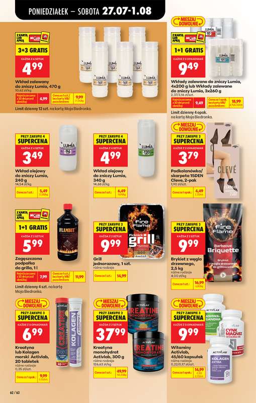 Biedronka - gazetka promocyjna Od poniedziałku od poniedziałku 27.07 do soboty 01.08 - strona 88