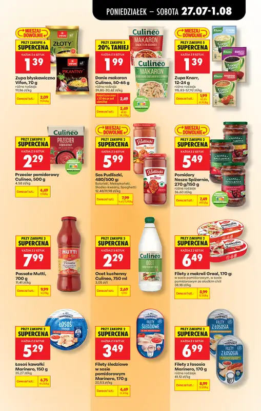 Biedronka - gazetka promocyjna Od poniedziałku od poniedziałku 27.07 do soboty 01.08 - strona 61