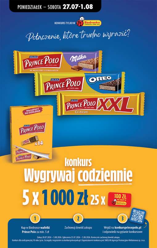 Biedronka - gazetka promocyjna Od poniedziałku od poniedziałku 27.07 do soboty 01.08 - strona 63