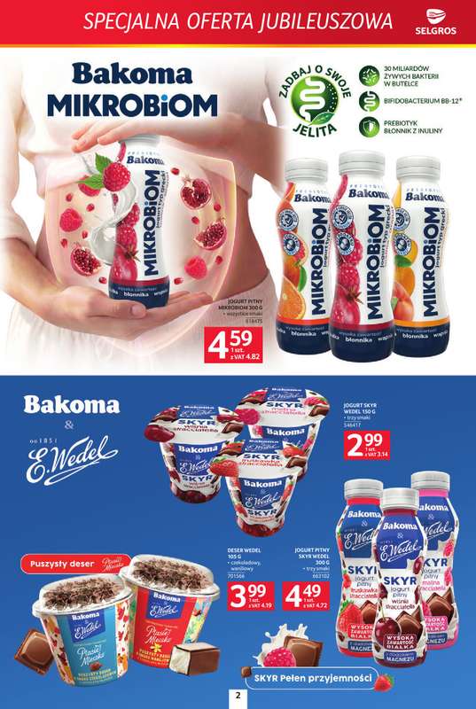 Selgros - gazetka promocyjna Specjalna oferta jubileuszowa od czwartku 30.07 do środy 12.08 - strona 2