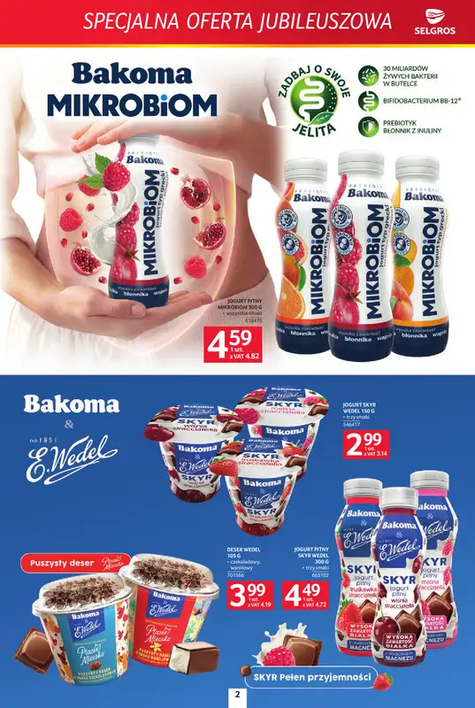 Selgros - gazetka promocyjna Specjalna oferta jubileuszowa od czwartku 30.07 do środy 12.08 - strona 2