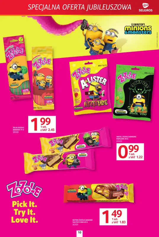 Selgros - gazetka promocyjna Specjalna oferta jubileuszowa od czwartku 30.07 do środy 12.08 - strona 10
