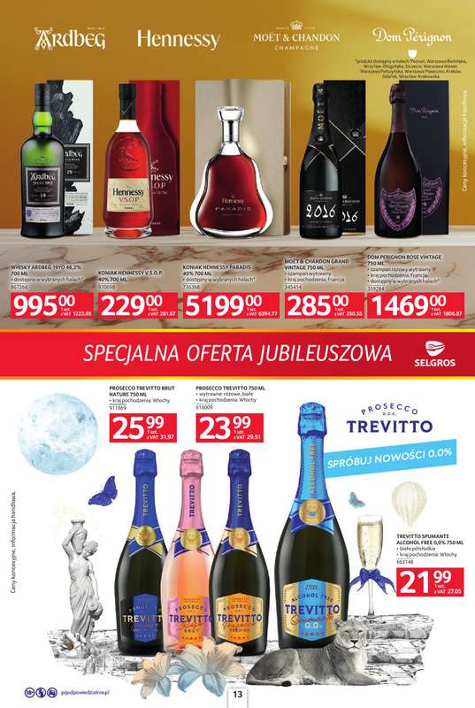 Selgros - gazetka promocyjna Specjalna oferta jubileuszowa od czwartku 30.07 do środy 12.08 - strona 13