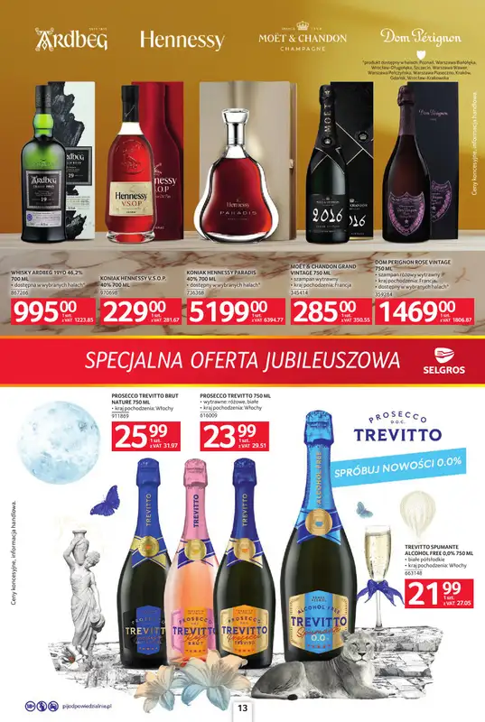 Selgros - gazetka promocyjna Specjalna oferta jubileuszowa od czwartku 30.07 do środy 12.08 - strona 13