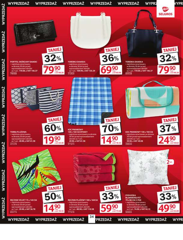 Selgros - gazetka promocyjna Oferta przemysłowa od czwartku 30.07 do środy 12.08 - strona 36