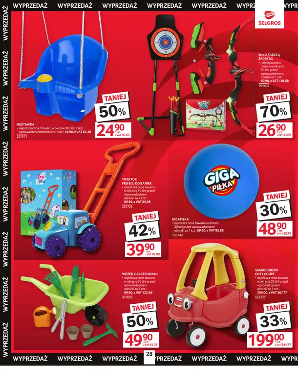Selgros - gazetka promocyjna Oferta przemysłowa od czwartku 30.07 do środy 12.08 - strona 30