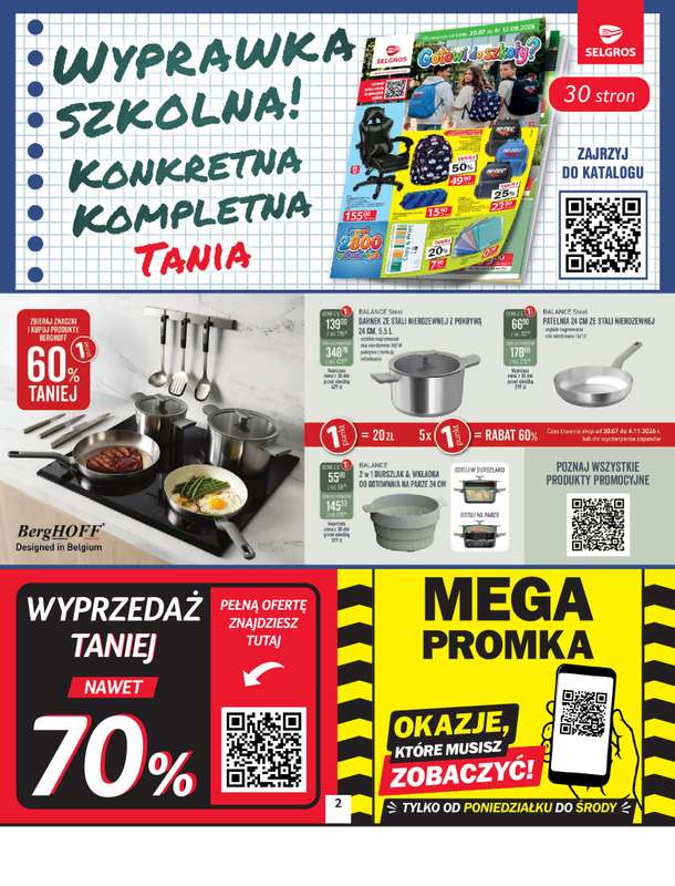 Selgros - gazetka promocyjna Oferta przemysłowa od czwartku 30.07 do środy 12.08 - strona 2