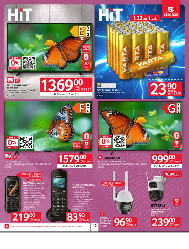 Selgros - gazetka promocyjna Oferta przemysłowa od czwartku 30.07 do środy 12.08 - strona 14