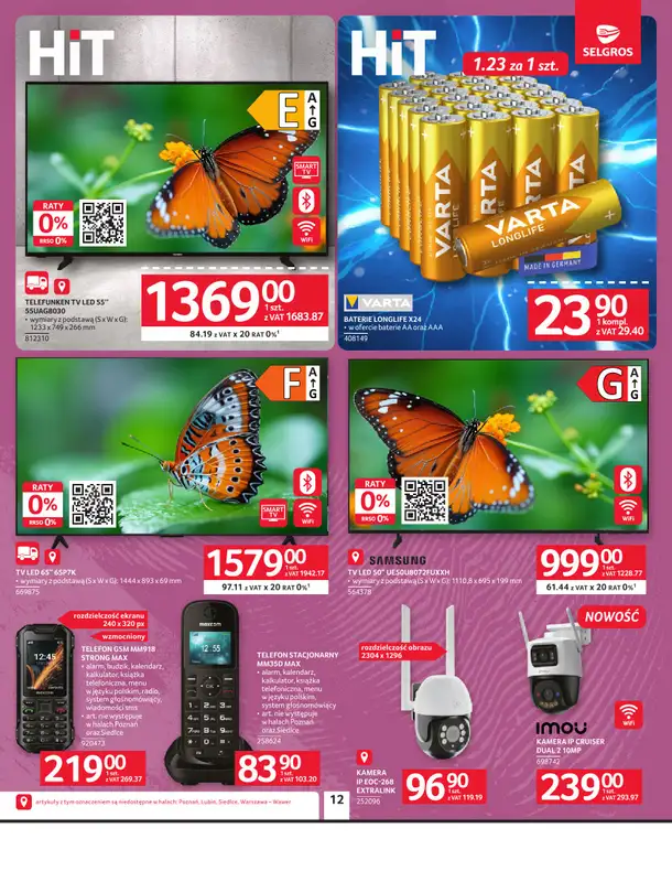 Selgros - gazetka promocyjna Oferta przemysłowa od czwartku 30.07 do środy 12.08 - strona 14