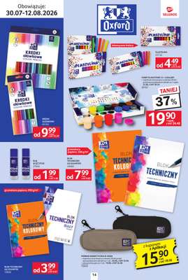 Selgros - gazetka promocyjna Katalog Szkoła od czwartku 30.07 do środy 12.08 - strona 14