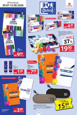 Selgros - gazetka promocyjna Katalog Szkoła od czwartku 30.07 do środy 12.08 - strona 14