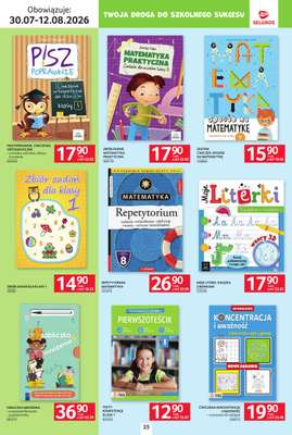 Selgros - gazetka promocyjna Katalog Szkoła od czwartku 30.07 do środy 12.08 - strona 25