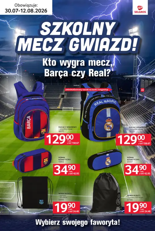 Selgros - gazetka promocyjna Katalog Szkoła od czwartku 30.07 do środy 12.08 - strona 19