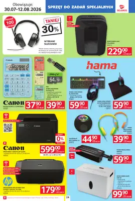 Selgros - gazetka promocyjna Katalog Szkoła od czwartku 30.07 do środy 12.08 - strona 24