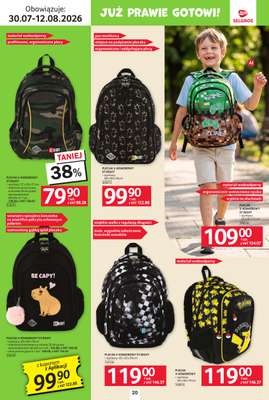 Selgros - gazetka promocyjna Katalog Szkoła od czwartku 30.07 do środy 12.08 - strona 20