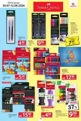 Selgros - gazetka promocyjna Katalog Szkoła od czwartku 30.07 do środy 12.08 - strona 12