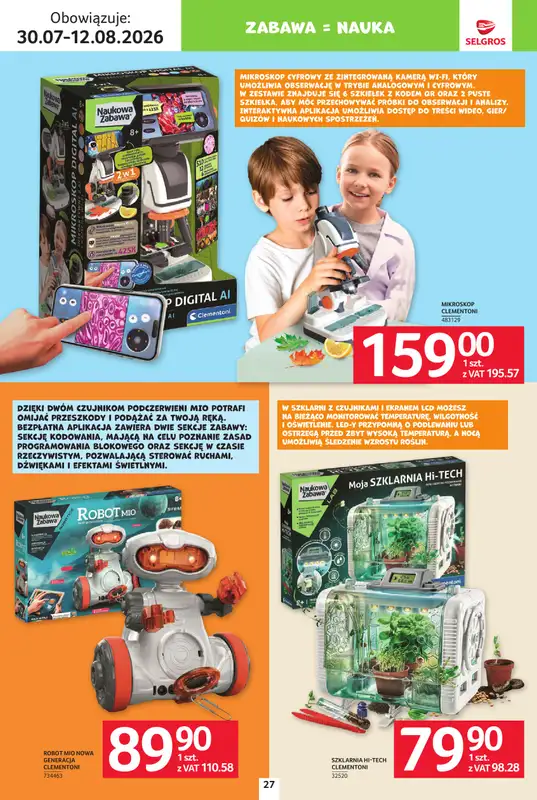 Selgros - gazetka promocyjna Katalog Szkoła od czwartku 30.07 do środy 12.08 - strona 27