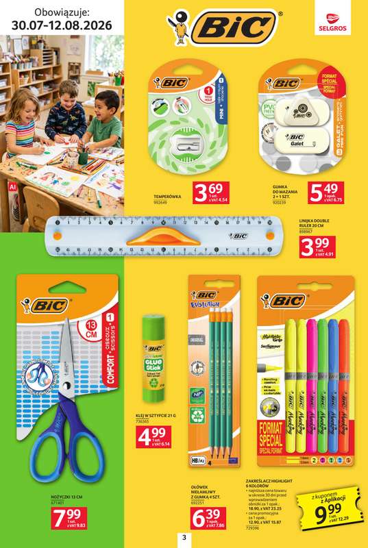 Selgros - gazetka promocyjna Katalog Szkoła od czwartku 30.07 do środy 12.08 - strona 3