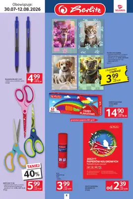 Selgros - gazetka promocyjna Katalog Szkoła od czwartku 30.07 do środy 12.08 - strona 8