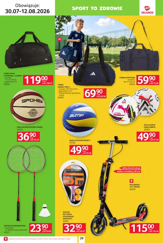 Selgros - gazetka promocyjna Katalog Szkoła od czwartku 30.07 do środy 12.08 - strona 29