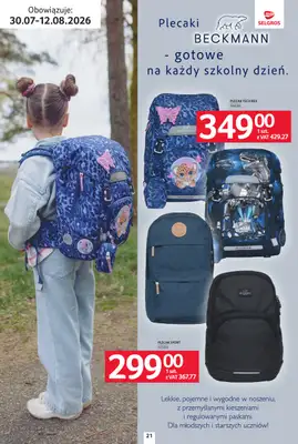 Selgros - gazetka promocyjna Katalog Szkoła od czwartku 30.07 do środy 12.08 - strona 21