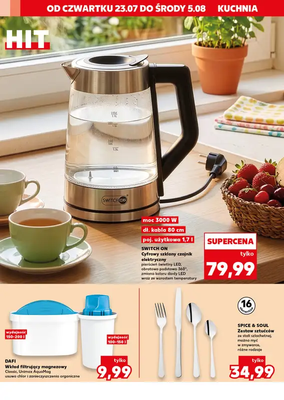 Kaufland - gazetka promocyjna Mocny Start od poniedziałku 27.07 do środy 29.07 - strona 24