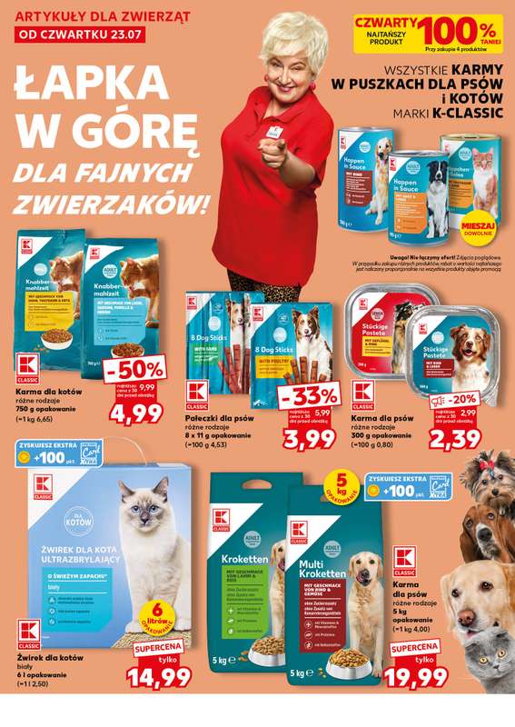 Kaufland - gazetka promocyjna Mocny Start od poniedziałku 27.07 do środy 29.07 - strona 22