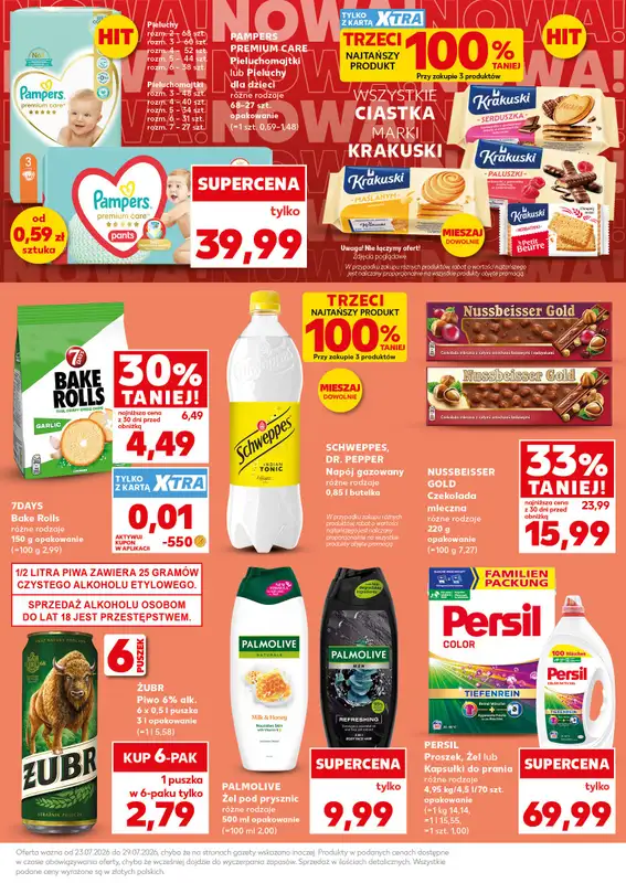 Kaufland - gazetka promocyjna Mocny Start od poniedziałku 27.07 do środy 29.07 - strona 11