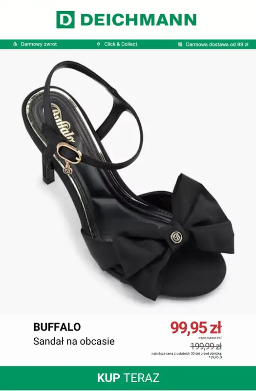 Deichmann - gazetka promocyjna -30% na przecenione buty letnie od poniedziałku 27.07 do poniedziałku 27.07 - strona 10