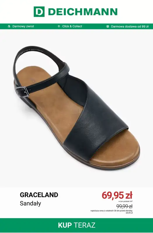 Deichmann - gazetka promocyjna -30% na przecenione buty letnie od poniedziałku 27.07 do poniedziałku 27.07 - strona 9
