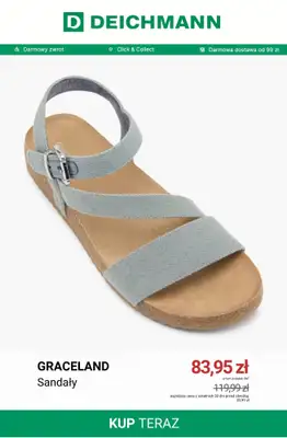Deichmann - gazetka promocyjna -30% na przecenione buty letnie od poniedziałku 27.07 do poniedziałku 27.07 - strona 7