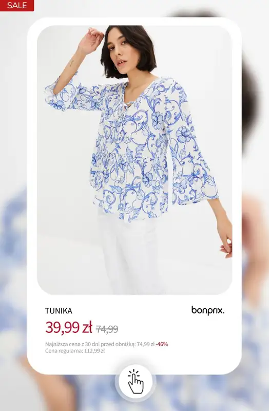 bonprix - gazetka promocyjna Wyprzedaż do 40 zł od poniedziałku 27.07 do niedzieli 02.08 - strona 10