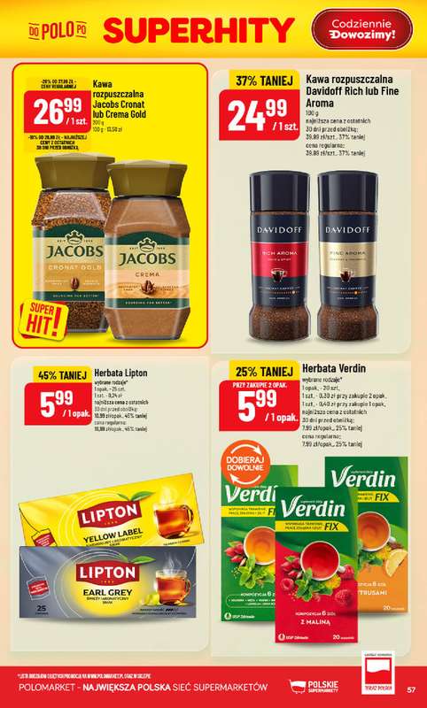 POLOmarket - gazetka promocyjna Gazetka od środy 29.07 do wtorku 04.08 - strona 57