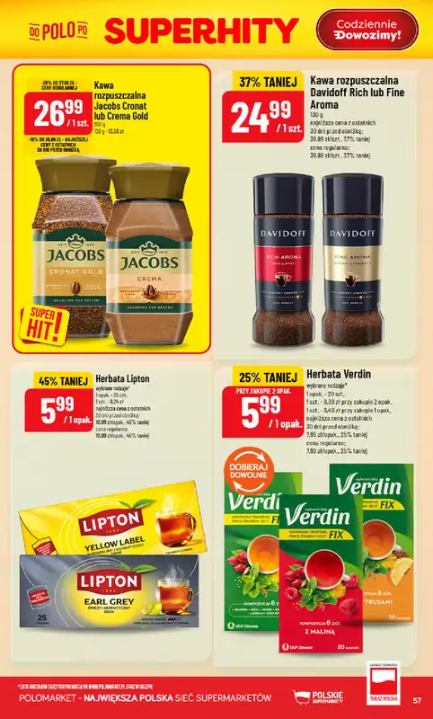 POLOmarket - gazetka promocyjna Gazetka od środy 29.07 do wtorku 04.08 - strona 57